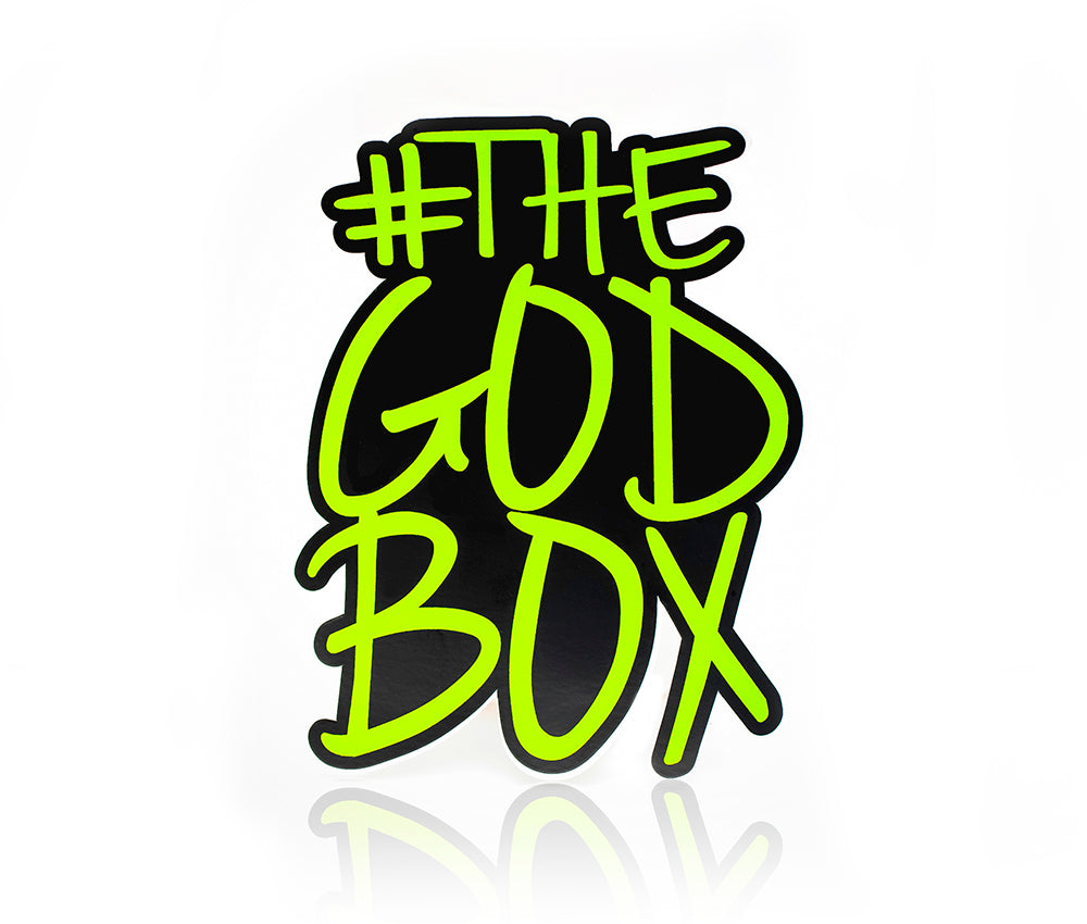 The God Box/Black Fist Stickers (set of 2)