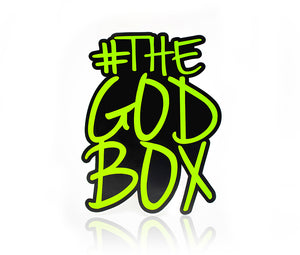 The God Box/Black Fist Stickers (set of 2)