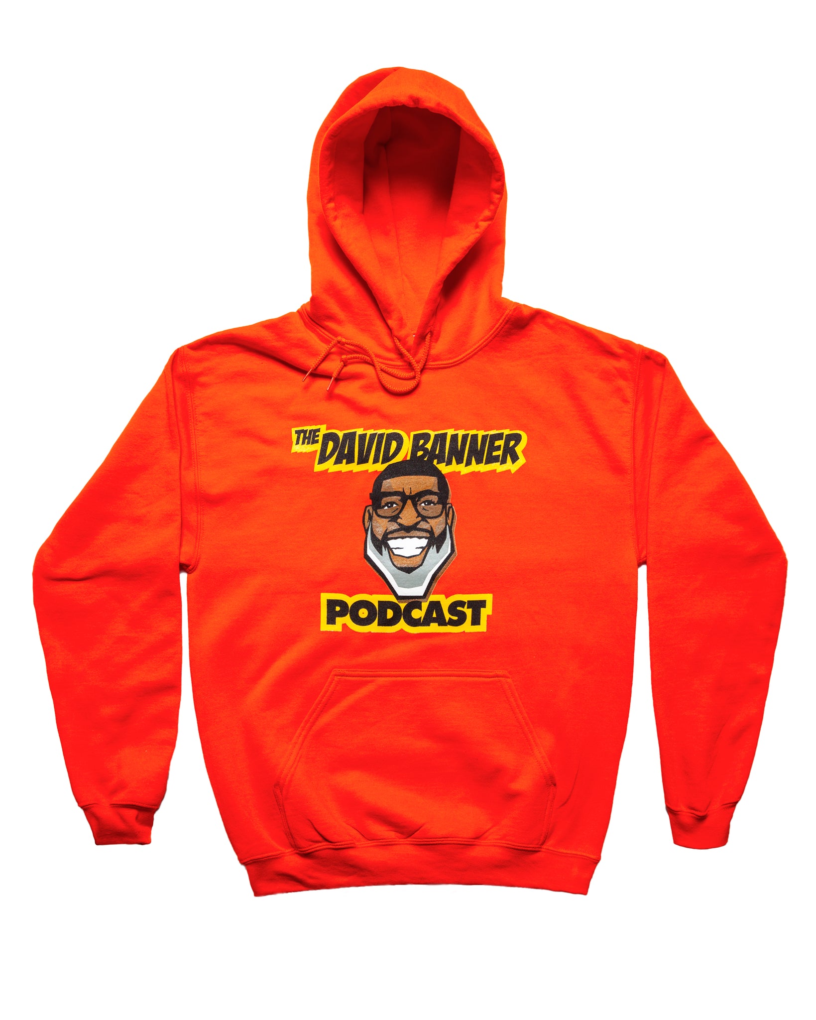 The David Banner Podcast Hoodie- Orange