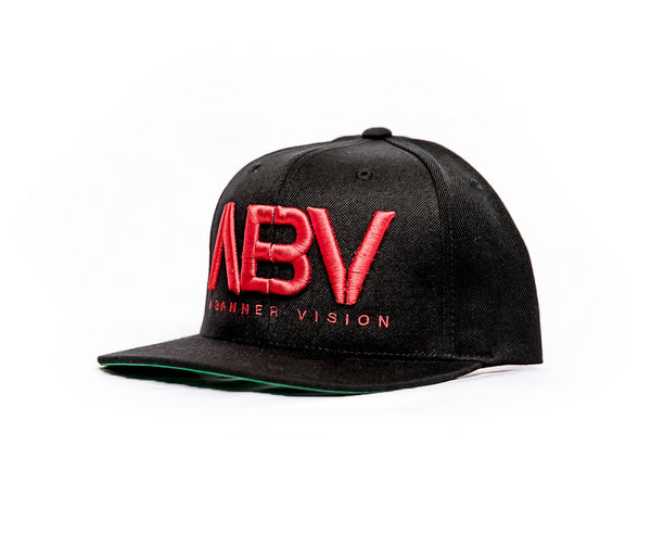 ABV Hat in Red/Black or White/Black