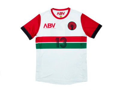 ABV / Black Fist Soccer Jersey - White